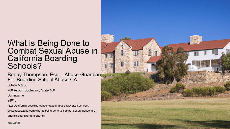 What is Being Done to Combat Sexual Abuse in California Boarding Schools? 